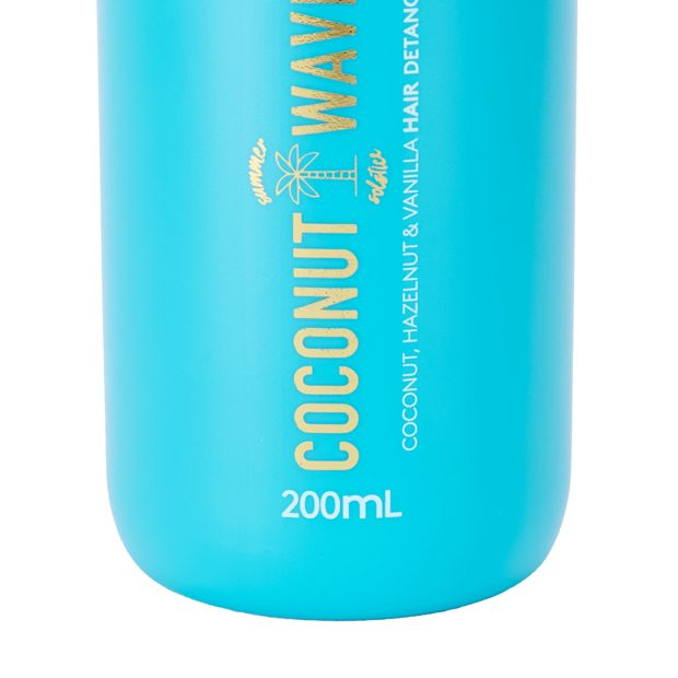 Coconut Waves Summer Solstice Hair Detangler 200ml, Coconut, Hazelnut and Vanilla Scent - OXX Bodycare
