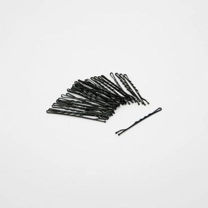 30 Pack Bobby Pins, Black, Long - OXX Haircare