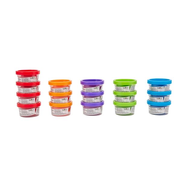 16 Pack Scentos Scented Dough Tubs