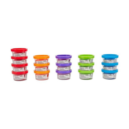 16 Pack Scentos Scented Dough Tubs