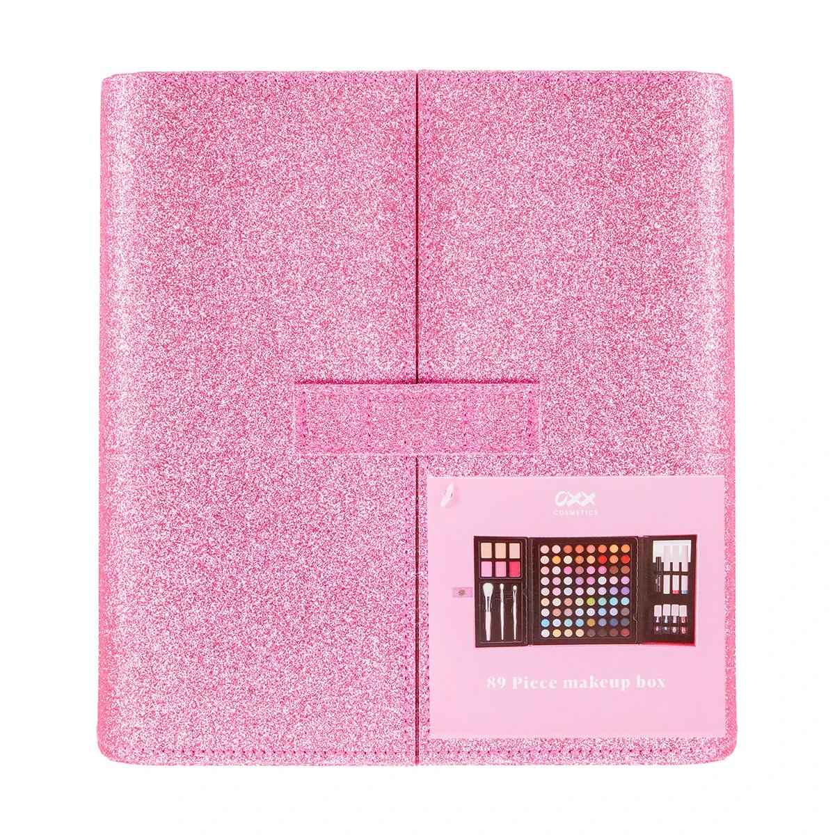 OXX Cosmetics 89 Piece Glitter Makeup Box - Soft Glam