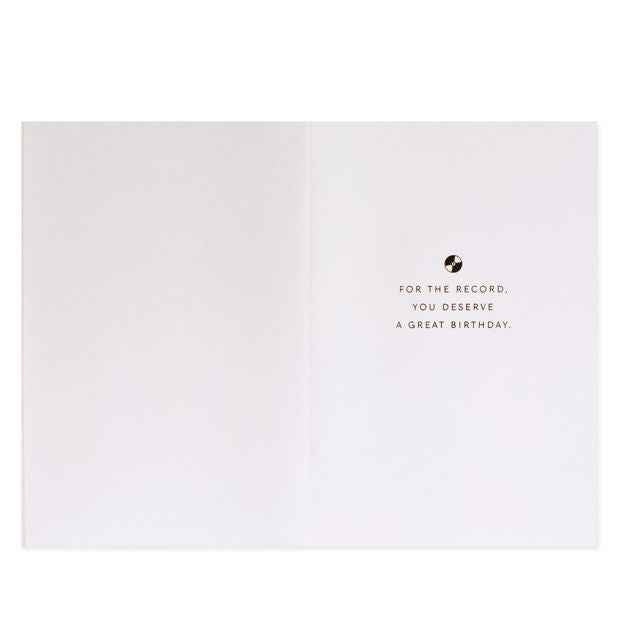 Hallmark's Signature Birthday Card - Happy Birthday to You