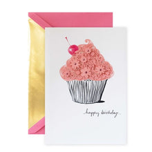 Hallmark Signature Birthday Card - Laser Cupcake