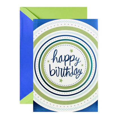 Hallmark Signature Birthday Card - Happy Moments