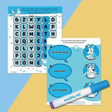 INKredibles Bluey Invisible Ink! Game Book