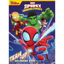 Disney Junior Marvel Spidey & His Amazing Friends Team-Up Colouring Book