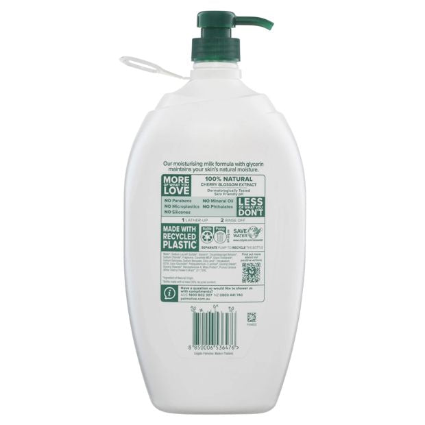 Palmolive Naturals Body Wash 2L - Cherry Blossom Extract and Moisturising Milk