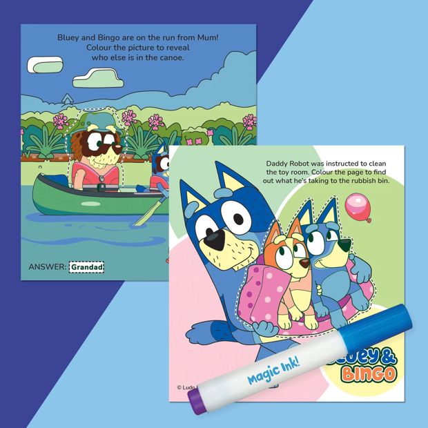 INKredibles Bluey Magic Ink Pictures!