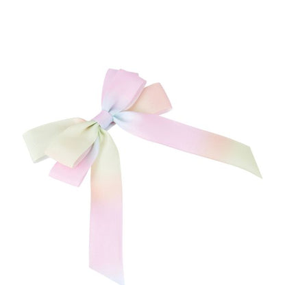 2 Piece Fabric Bow and Ribbon Set, Ombre - Anko