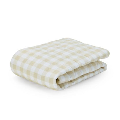 Fitted Change Mat Cover, Gingham - Anko