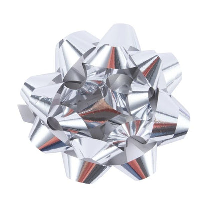 Giant Gift Bow, Silver Look - Anko