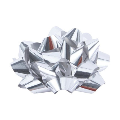 Giant Gift Bow, Silver Look - Anko