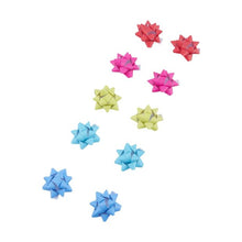 10 Piece Mini Paper Bows, Brights - Anko