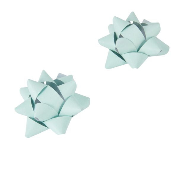 10 Piece Mini Paper Bows, Pastel - Anko