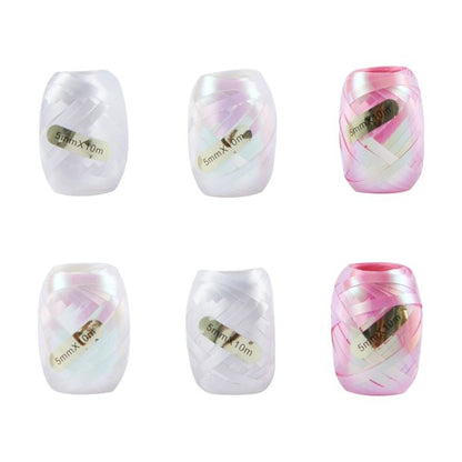 6 Piece Curling Ribbons, Iridescent - Anko