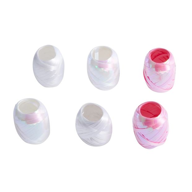 6 Piece Curling Ribbons, Iridescent - Anko