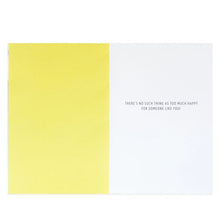 Hallmark Signature Birthday Card - Happy Happy Happy