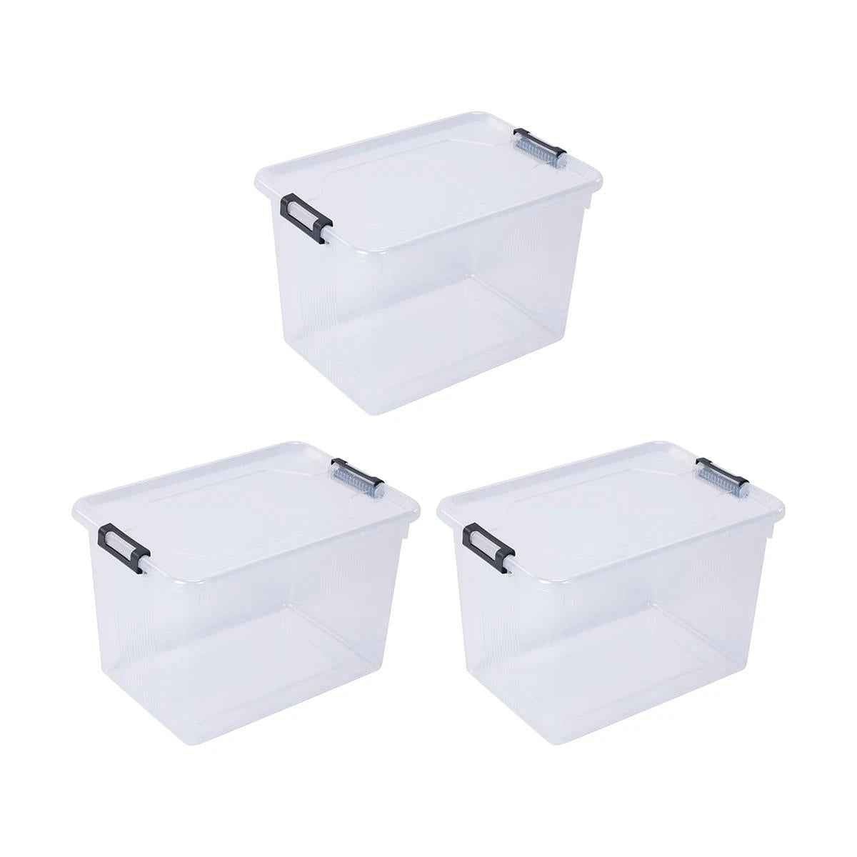 3 Pack 20L Tubs with Lids