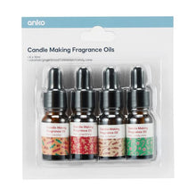 4 Pack Candle Making Fragrance Oils - Anko
