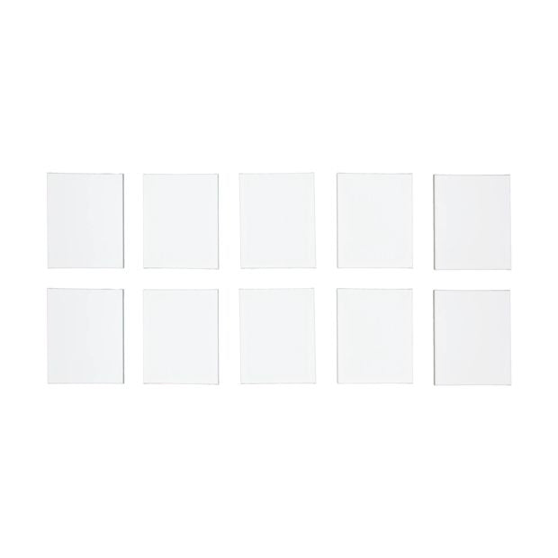 10 Piece 8in. x 10in. Stretched Canvas Value Pack - Anko