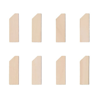 10 Piece 8in. x 10in. Stretched Canvas Value Pack - Anko