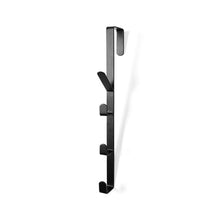 Over the Door Vertical Hook, Black - Anko