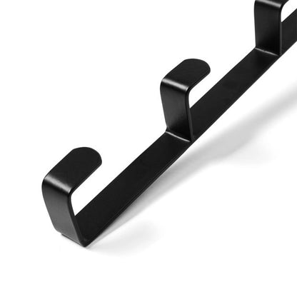 Over the Door Vertical Hook, Black - Anko