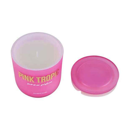 Pink Tropic Summer Solstice Soy Blend Fragrant Candle - Anko