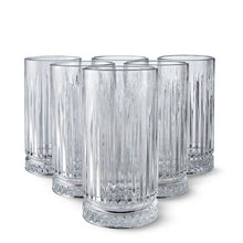6 Clear Manhattan Hiball Glasses - Anko