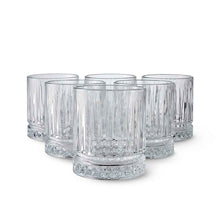 6 Clear Manhattan Tumbler Glasses