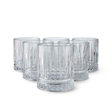 6 Clear Manhattan Tumbler Glasses - Anko