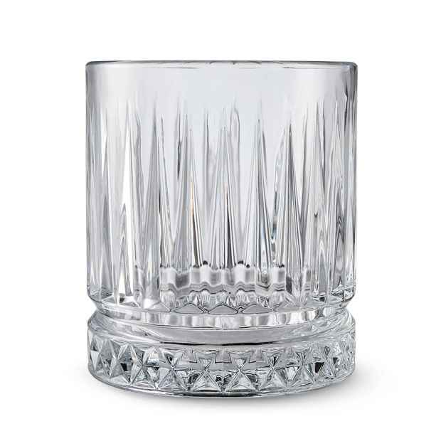 6 Clear Manhattan Tumbler Glasses - Anko