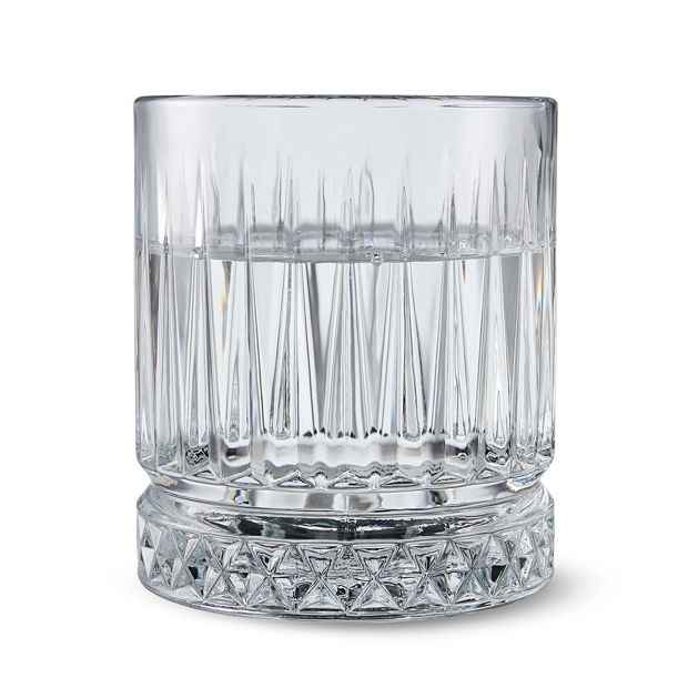 6 Clear Manhattan Tumbler Glasses - Anko