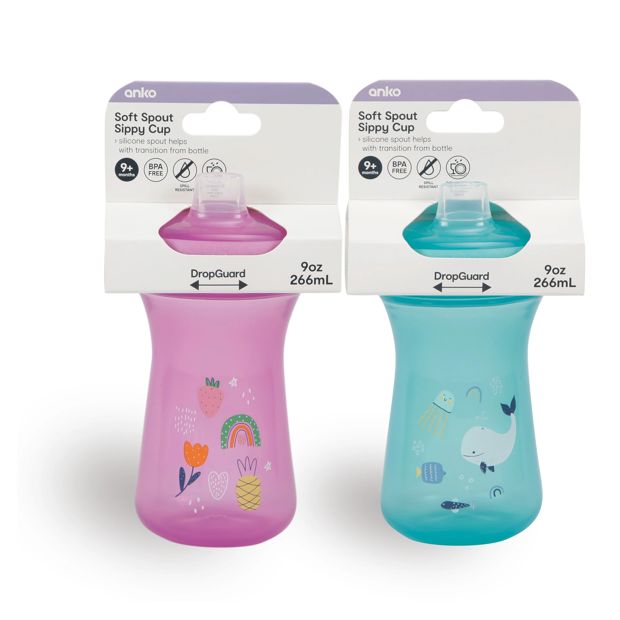 Soft Spout Sippy Cup, Assorted - Anko
