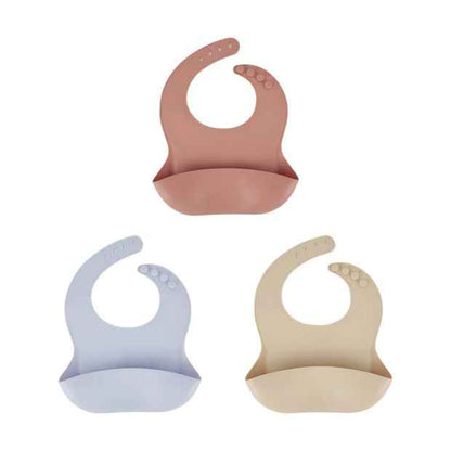 Silicone Bib, Assorted - Anko