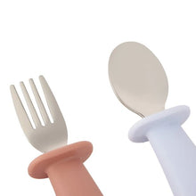 4 Piece Spoon and Fork Set, Assorted - Anko