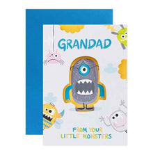 Hallmark Father's Day Card For Granddad - From Your Little Monsters