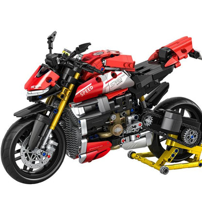 963 Piece Mini Blocks Vehicle Series: Motorbike