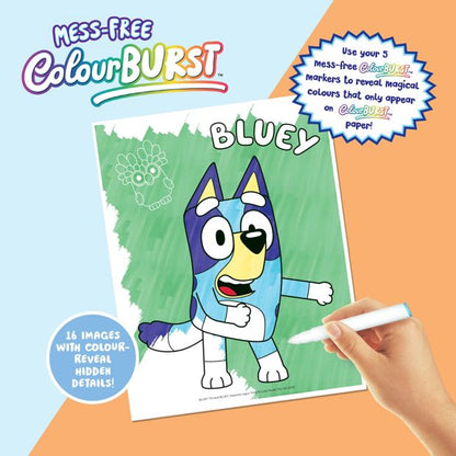 INKredibles Bluey Mess-Free ColourBurst Activity Kit - Book