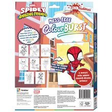 INKredibles Marvel Spidey and his Amazing Friends Mess-Free ColourBurst Activity Kit