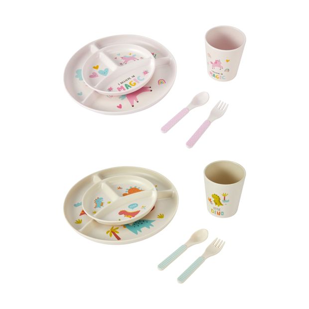 Melamine Dinner Set, Assorted - Anko