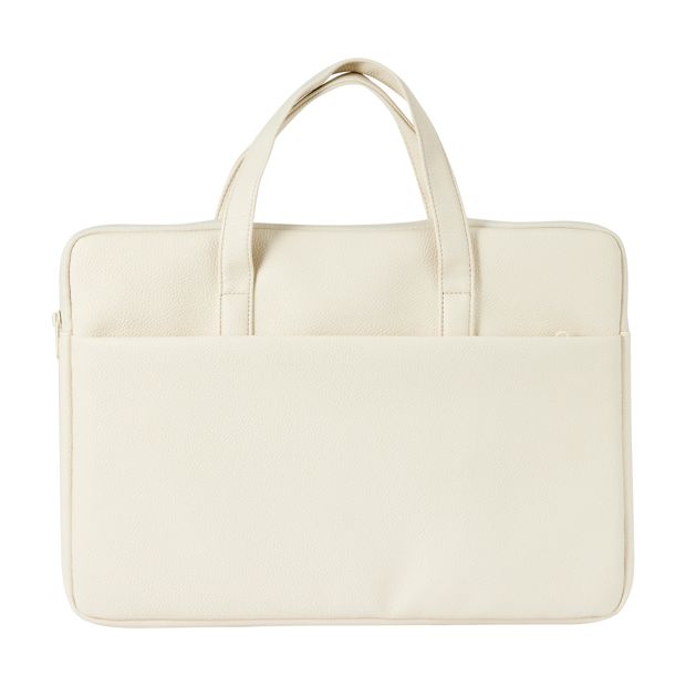 15in. Laptop Bag, Natural - Anko