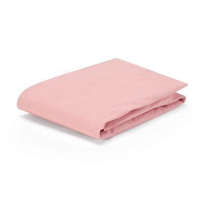 2 Pack Cotton Fitted Cot Sheets, Pink and Scribble Daisy - Anko