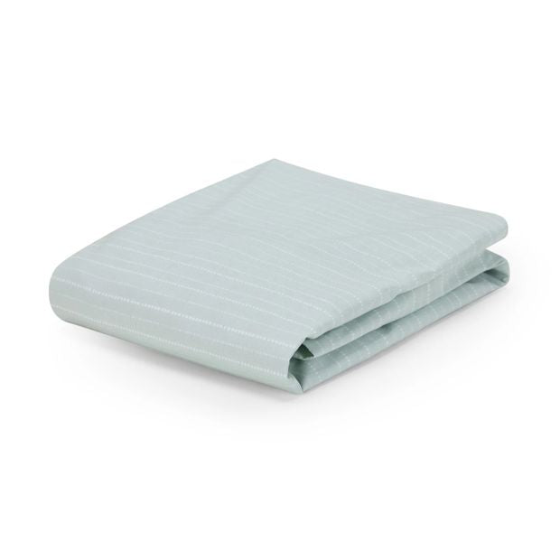 2 Pack 225 Thread Count Organic Cotton Fitted Cot Sheets, Bears and Dotted Lines - Anko