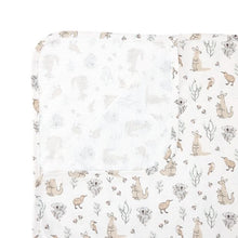 Cotton Jersey Blanket, Australiana - Anko