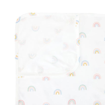 Cotton Jersey Blanket, Rainbow - Anko