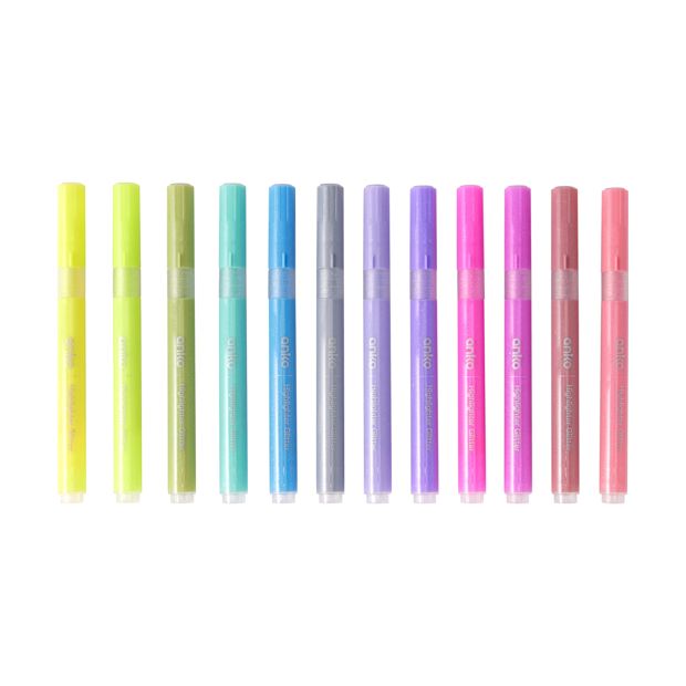 Anko 12 Pack Glitter Highlighters