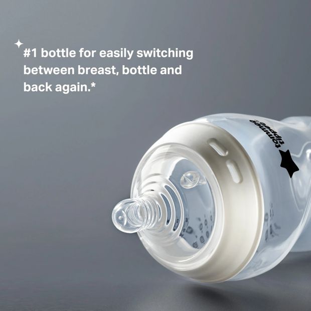 3 Pack Tommee Tippee Natural Start Baby Bottles
