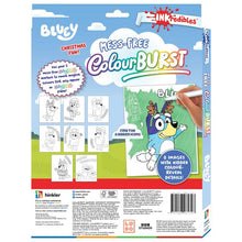 INKredibles Mess-Free ColourBurst Bluey Christmas Fun! - Book