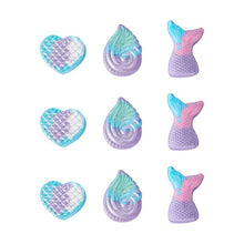9 Piece Multi Bath Fizzers, Lavender Scented - OXX Bodycare